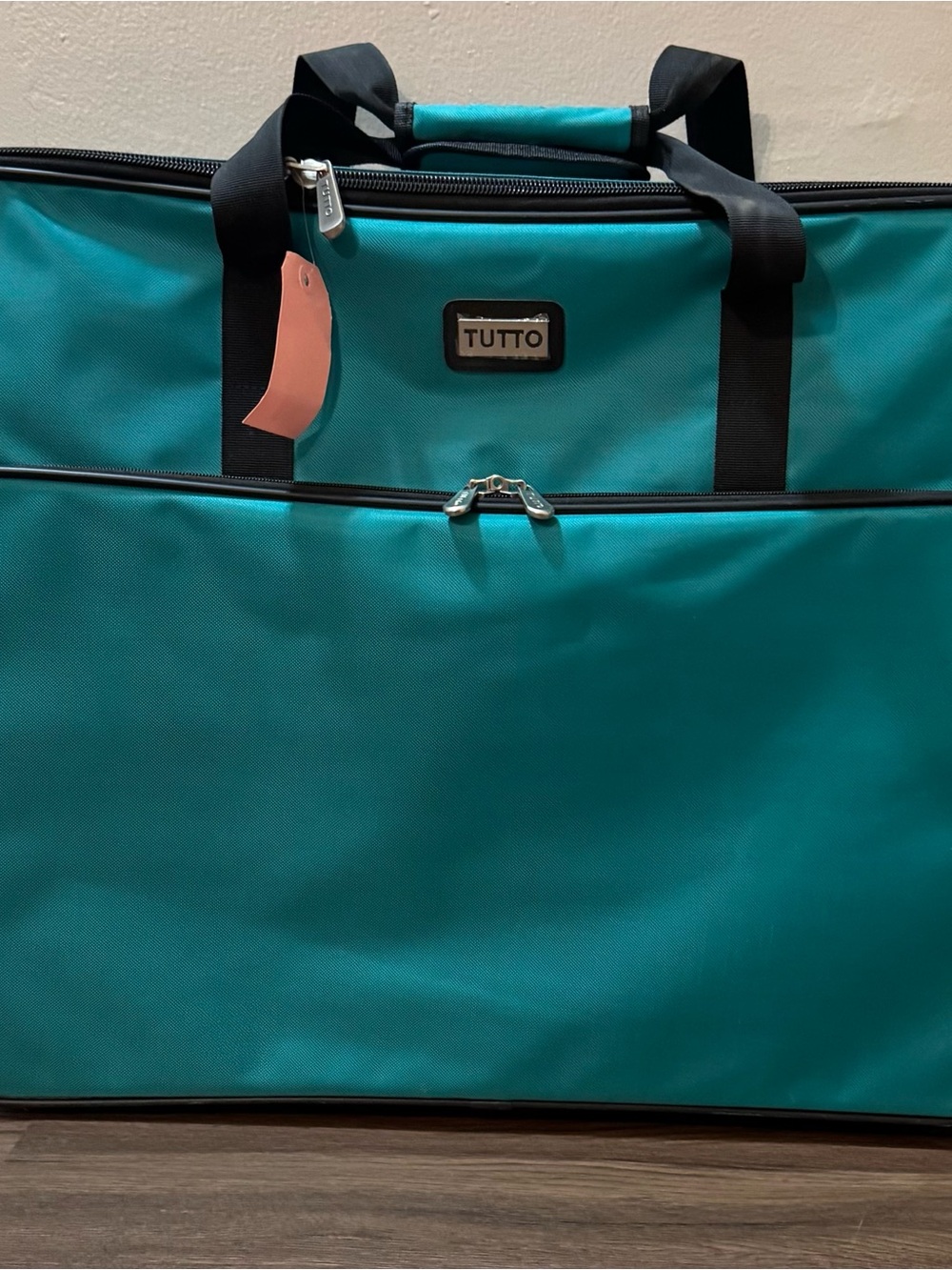 **NWT** Teal Tutto 26" Embroidery Project Bag
